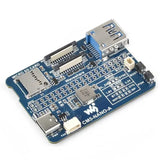 Raspberry Pi CM5 Mini Base IO Board NANO A Development For Compute Module 5 Waveshare CM5-NANO-A