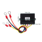 Wireless Winch Remote Control Kit 75ft Range 12V 24V High Sensitivity Universal for Car ATV Truck Winch Controller Set