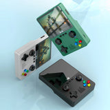 X6 Game Console 3.5 Inch IPS Screen Portable Game Console 2000mAh ATJ22735 32bit RISC Support Handle Connection Children Gifts