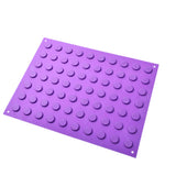 Purple Silicone Mat Flexible Non-Slip Reusable Medical Plastic with Magnetic Feature Can Be Sterilized At High Temperatures
