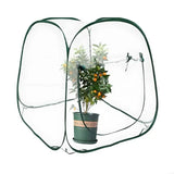 2025 New Insulated Plant Shelter for Outdoor Gardens Transparent PVC Materials with Reinforced Steel Structure Winter Proof