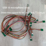USB 8 Microphone Array 6 Microphone Array Driverless Can Be Used For Android Linux Windows