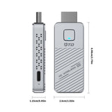1080P 50M Wireless HD Extender USB Type C Video Transmitter and Receiver Wifi Display Phone Laptop PC To TV Stick Adapter