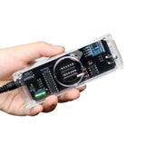 DC5V 0.28 Inch DIY LED Digital Clock Electronic Kit Colorful LED Rhythm Light Nixie Tube Display DIY Soldering Project