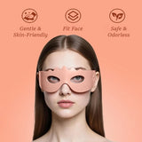 Electric Eye Massage Device Women LED Eyes Mask Dark Circles Eyes Massager Instrument Home Use Eye Red Light Therapy Devices