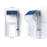 New Waterproof Doorbell Rain Cover Solar Dustproof Ring Button Protector Plastic Solar Cover Outdoor