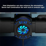 For PS3/PS4/NS Switch//PC Wireless Gamepad Controller Semiconductor Cooling Fan Stretching Cooling Game Controller