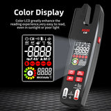 Professional Digital Clamp Multimeter U6 600A AC/DC Voltage Resistance Capacitance Diode Tester Electronic Measuring Instrument