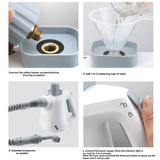 With 9 Attachments Handheld High-Temperature Cleaners For Home, Mattress, Floors, Couch Clean EU Plug