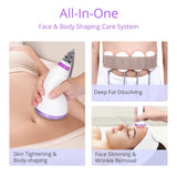 S-SHAPE 30K Lipo Cavitation Machine for Weight Loss Face Lift EMS Electroporation Vacuum Suction Radio Frequency Beauty Machine