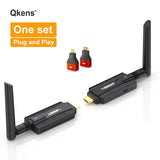 5G 200M Wireless HDMI Transmitter and Receiver Laptop PC TV Meeting Projection Audio Video Display Adapter No Need Wifi Internet