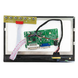 N101ICG 10.1inch 1280X800 400nit IPS LCD Display and DVI VGA Driver LVDs Board