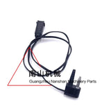 Shantui SE60/75-9W air conditioning temperature control sensor temperature control switch, evaporator sensor excavator parts