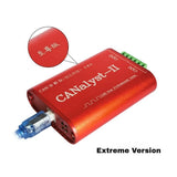 USBCAN-2 USB to CAN Analyzer Support CANOpen J1939 DeviceNet 2500V Isolation Offline Relay Auto Baud Rate for Industrial Debug