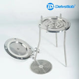 150mm 316 stainless steel UV ink protein medium single layer vacuum filter Lab Ink filtration
