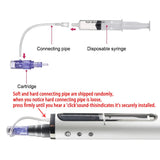 10PCS Microneedle Cartridges 9/12/24/36/42Pin Nano plastic Syringe Tube Screw Suits For 2 in 1 Auto Mesotherapy Facial Derma pen