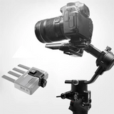 Wireless Transmission Base Plate Holder With 1/4 Cold Shoe Mount For Cineview HE/SE/Quad For DJI RS2/RSC2/RS3/Rs3pro