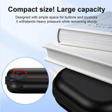 PU Material Storage Bag Waterproof EVA Carrying Case Hard Shell Shockproof Protective Storage Hand Bag for Switch 2 Travel Use
