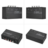 PP400 Ultra-Compact Phono Preamp Preamplifier Home Mini Audio Amplifier with RCA Interface for Turntable Tube Amplifier Speaker