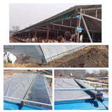 DC 24V Electric Film Roller Greenhouse Roll Up Motor Electric Film Roll Machine 100W Greenhouse Film Winding Machine