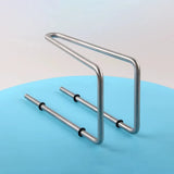 Stainless Steel U-Shaped Tool Holder Rack for Pliers & Screwdrivers – Eyeglass Repair Tool Organizer