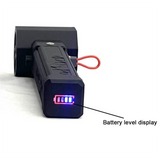 B59B- Fan Handheld Powerful Air Blower LED Lighting Turbo Fan 64Mm Brushless Motor Electric Duct Fan US Plug