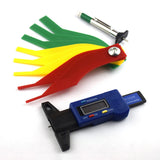 Tire Tread Depth Gauge Meter Tyre Wear Detection Measuring Tool Caliper