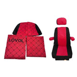 LOVOL FR60 65 80 150 220 240 260-7 seat cover and armrest cover excavator parts
