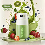 1000ML USB Portable Electric Juicer Blender 2600mAh Fruit Smoothie Maker Multifunctional Mixer forFresh Juice