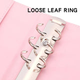 Save Money A6 Budget Binder with Zipper Cash Envelopes PU Leather Money Saving Binder Expense Sheets Cashew Flowers