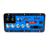Bluetooth Car Amplifier Board With Reverb Dual MIC Input Optical Fiber USB/TF/FM Support-P60-OP Model
