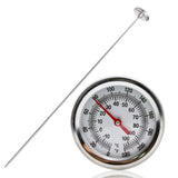 Yieryi Specialized Stainless Steel Compost Soil Thermometer No Batteries Required To Detect Garden Lawn Temperature