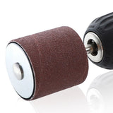 - Drum Sander Kit Sanding Belt Sandpaper With Spindle Case For Drill Press Rotary Tools