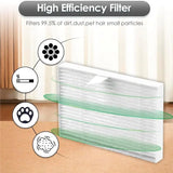 For Narwal Freo S Robot Vacuum Cleaner- 21PCS Replacement Parts Including Hepa Filter, Mop Cloth, Dust Bag& Side Br