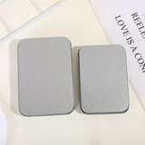 20pcs Silver Small Rectangular Tin Containers Candy Case Crafts Geocache Storage Boxes
