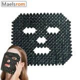 Natural Jade Face Mask – Cooling & Terahertz Therapy for Eyes & Facial Rejuvenation Spa-Grade Cold Massage Tool for Relaxation