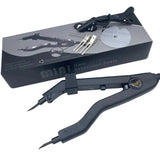 24mm Mini Hair Extension Iron – Adjustable Temp. Black Keratin Bonding Tool with Sharp Heating Tip for Fusion Use Best Tool
