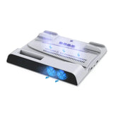 -For PS5/Slim Pro Multi-Function Cooling Base With Dual Wireless Controller Mobile Hard Disk Storage Rack