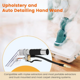 A78E-Multi-Functional Steam Spray Suction Head With 1/4" Quick Disconnect Coupler Valve For Shop Vac Mytee Vacuum Extractors