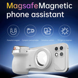New mobile phone photo-assisted fill light magnetic magsafe Bluetooth photo photography video stabilization handle