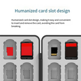Game Card Storage Case For Switch 2 For Switch Lite OLED Hard Shell With 64 Game Cartridge Slots And 64 Micro-SD Card Slots