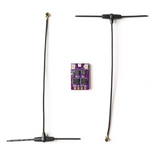 ELRS 2.4G Diversity Receiver With Dual RX Antenna Built-In TCXO CRSF Protocol For FPV Freestyle RC Racing Long Range Drone