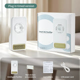 1PC, Pet cat air purifier, built-in sensor, automatically stops working, runs automatically, USB power supply, purifies air, cle