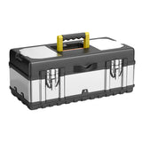 Hardware home tool box large medium small portable electrician multi-function repair car box storage box Black Knight