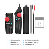 BSIDE FWT82 Network Cable Tracker Wire Tester Professional RJ45 RJ11 Telephone Toner Ethernet LAN Tracer Detector Line Finder