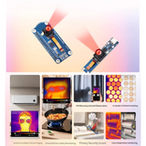 GW-Long-Wave IR Thermal Imaging Camera Module, For Raspberry Pi IR Camera, 80X62 Pixels, Options For FOV And Connector,B