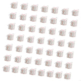 2025 New 50Pcs/Lot Unique Cruciform Treat Holder Simple Fold Design Gift Presentation Party Essential Party Packaging Box