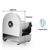Fully Automatic Slicer Electric Vegetable Cutter Simple Machine For Home Commercial Kitchen Slice Fruit Adjustable Lemon potato