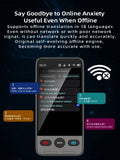New Smart Accurate Voice Touch Screen Translator Support 142 Languages HD Camera Photo Offline Record TF Card Fast Translation