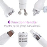 6 in 1 Hydrogen Oxygen Small bubble Water Dermabrasion Machine Deep Cleansing Water Jet  Facial Cleansing Dead Skin Removal